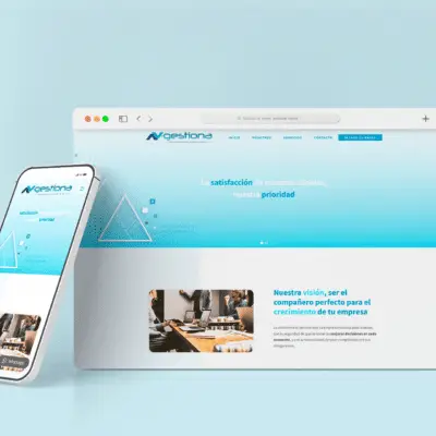 Ejemplo de diseño web empresarial en Xàtiva creado por Soulvi